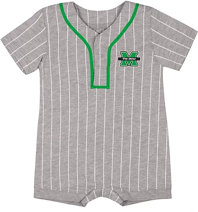 Colosseum Athletics Infants' Marshall University Fire Hawks Baseball Romper