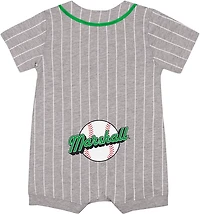 Colosseum Athletics Infants' Marshall University Fire Hawks Baseball Romper