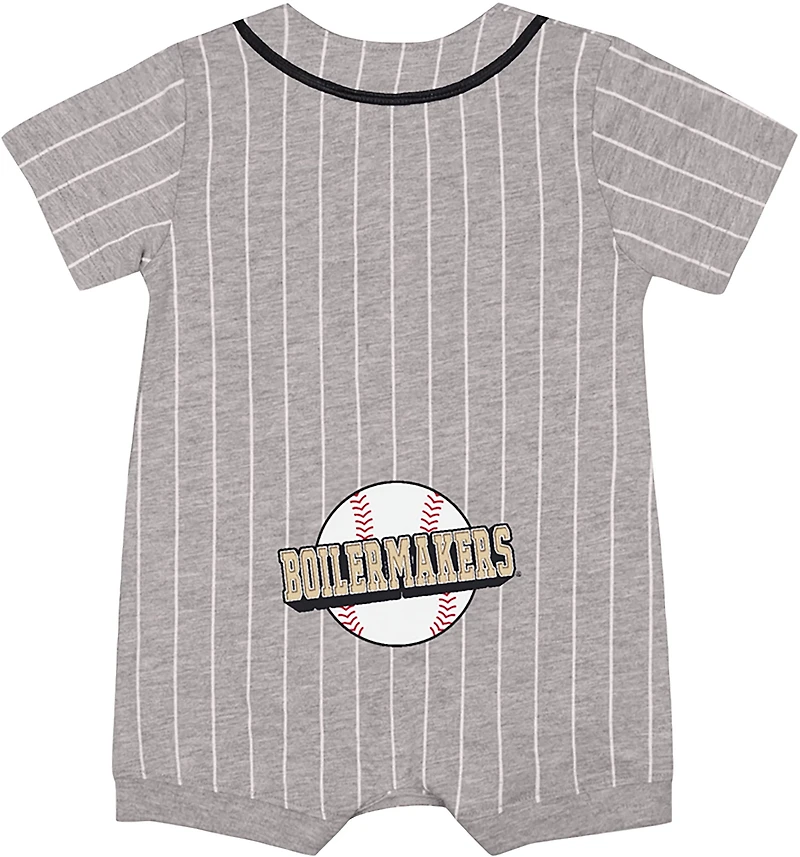 Colosseum Athletics Infants' Purdue University Fire Hawks Baseball Romper