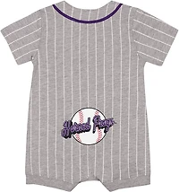 Colosseum Athletics Infants' Texas Christian University Fire Hawks Baseball Romper