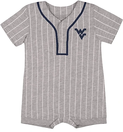 Colosseum Athletics Infants' West Virginia University Fire Hawks Baseball Romper