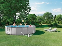 INTEX 20 ft x 52 in Prism Frame Premium Pool Set