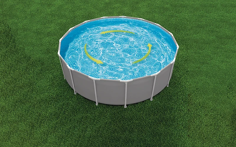 INTEX 20 ft x 52 in Prism Frame Premium Pool Set