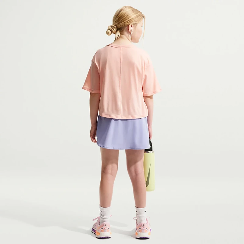 Nike Girls' One Relaxed Dri-FIT Loose Short Sleeve Top