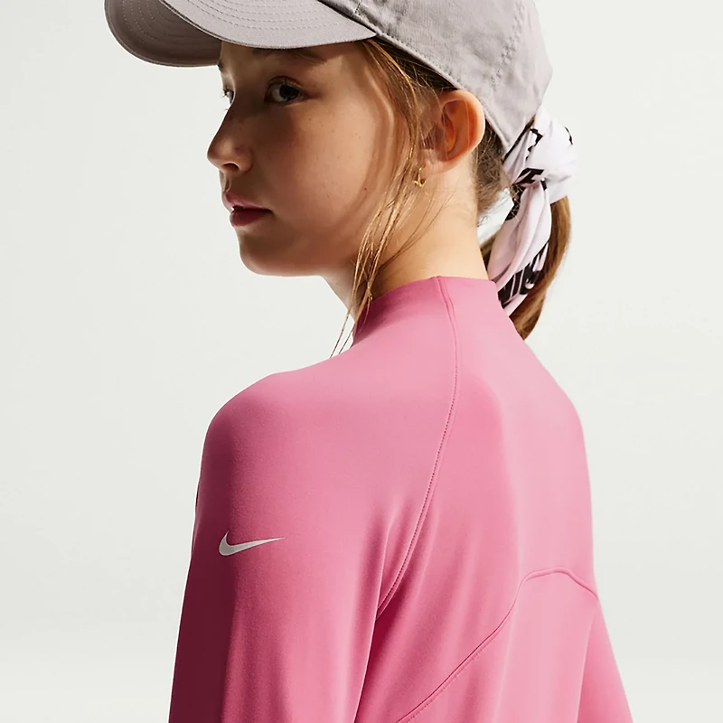 Nike Girls' Dri-FIT 1/2-Zip Top