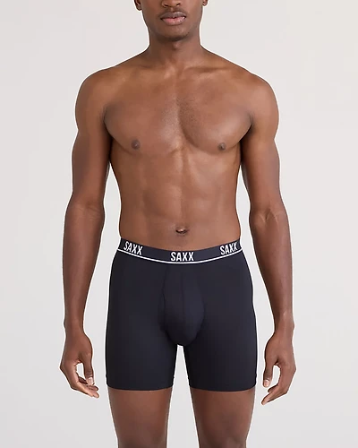 Saxx Men's Essential Performance Mesh Boxer Briefs 3-Pack
