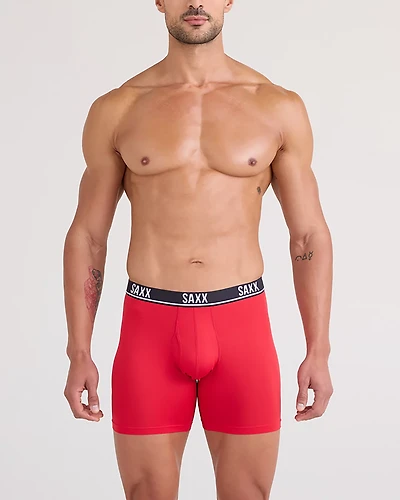 Saxx Men's Essential Performance Mesh Boxer Briefs 3-Pack