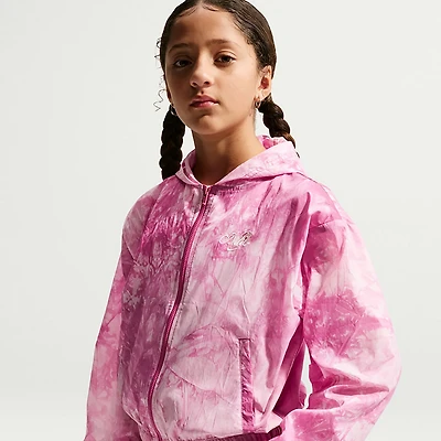 Nike Girls' Sportswear Woven Graphic Track Jacket