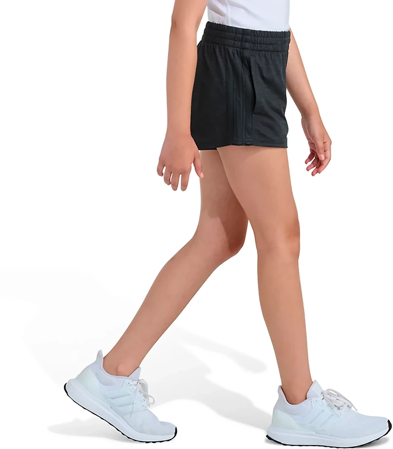 adidas Girls' Melange Shorts 2.5