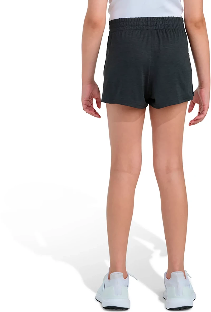 adidas Girls' Melange Shorts 2.5