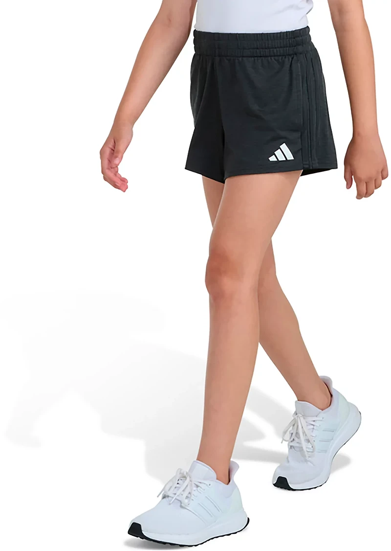 adidas Girls' Melange Shorts 2.5