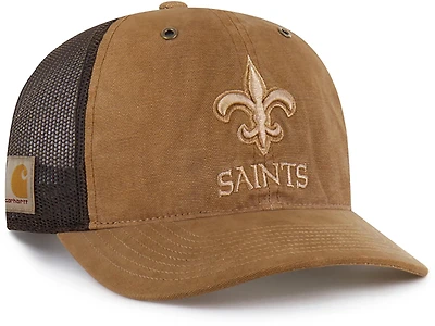 '47 New Orleans Saints Carhartt Garment Dyed Trucker Cap