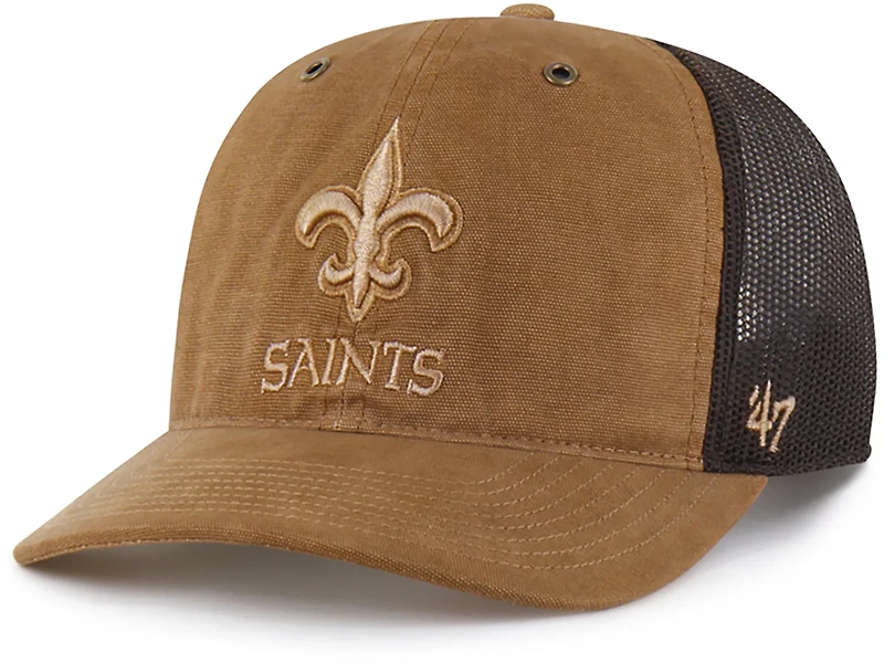 '47 New Orleans Saints Carhartt Garment Dyed Trucker Cap