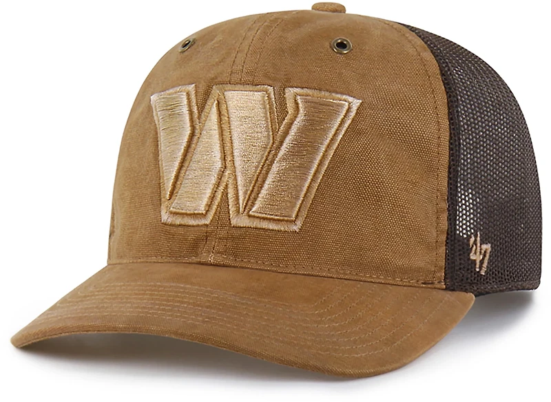 '47 Washington Commanders Carhartt Garment Dyed Trucker Cap