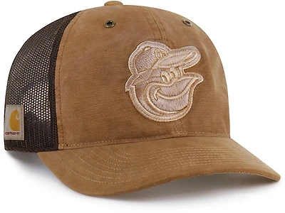 '47 Baltimore Orioles Carhartt Garment Dyed Trucker Cap