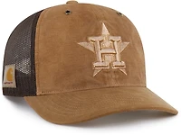 47 Houston Astros Carhartt Garment Dyed Trucker Cap