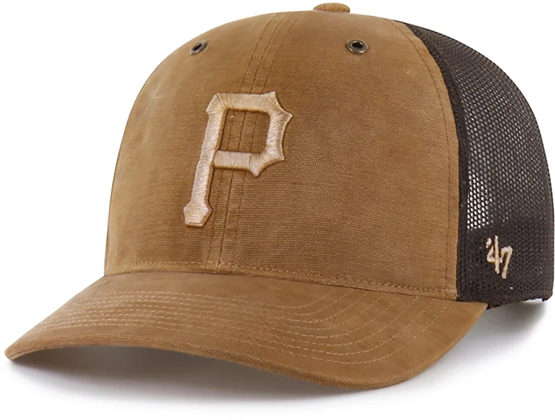 '47 Pittsburgh Pirates Carhartt Garment Dyed Trucker Cap