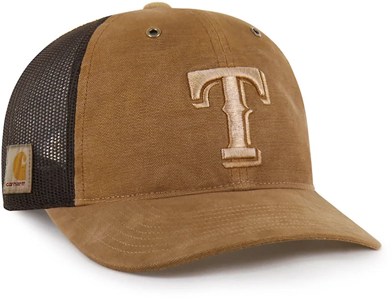 '47 Texas Rangers Carhartt Garment Dyed Trucker Cap