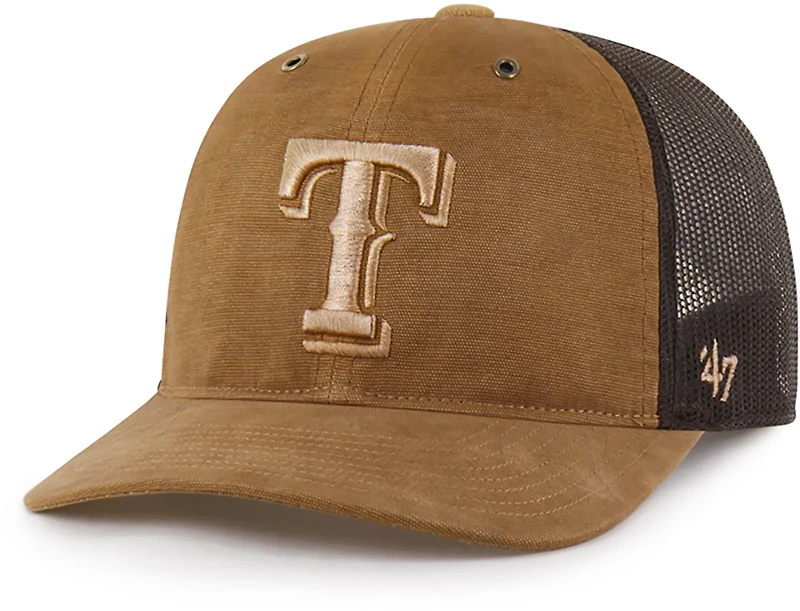 '47 Texas Rangers Carhartt Garment Dyed Trucker Cap