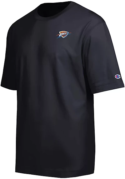 Champion Men's Oklahoma City Thunder Arch Wordmark All Star Short Sleeve T-shirt
