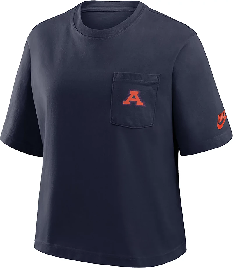 Nike Women's Auburn University Legacy Pocket Boxy T-shirt