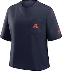 Nike Women's Auburn University Legacy Pocket Boxy T-shirt
