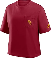 Nike Women's Florida State University Legacy Pocket Boxy T-shirt