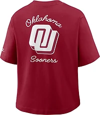 Nike Women's University of Oklahoma Legacy Pocket Boxy T-shirt