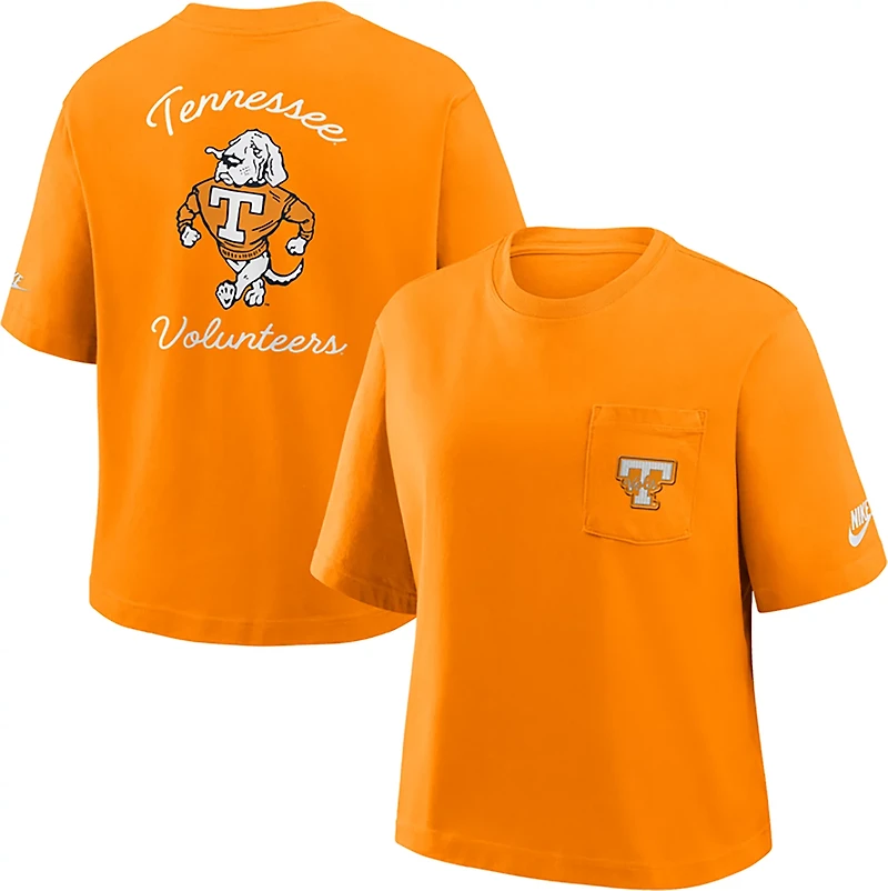 Nike Women's University of Tennessee Legacy Pocket Boxy T-shirt