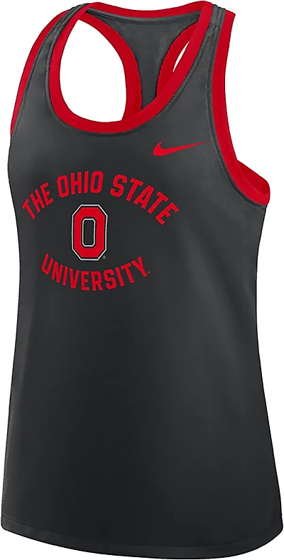 Nike Women's Ohio State University School Arch Racerback Tank Top