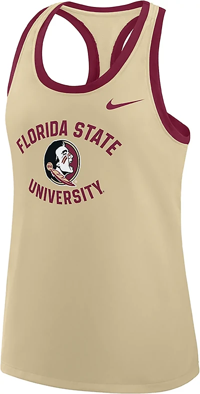 Nike Women's Florida State University School Arch Racerback Tank Top
