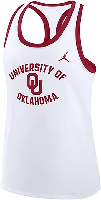 Jordan Women's University of Oklahoma School Arch Racerback Tank Top