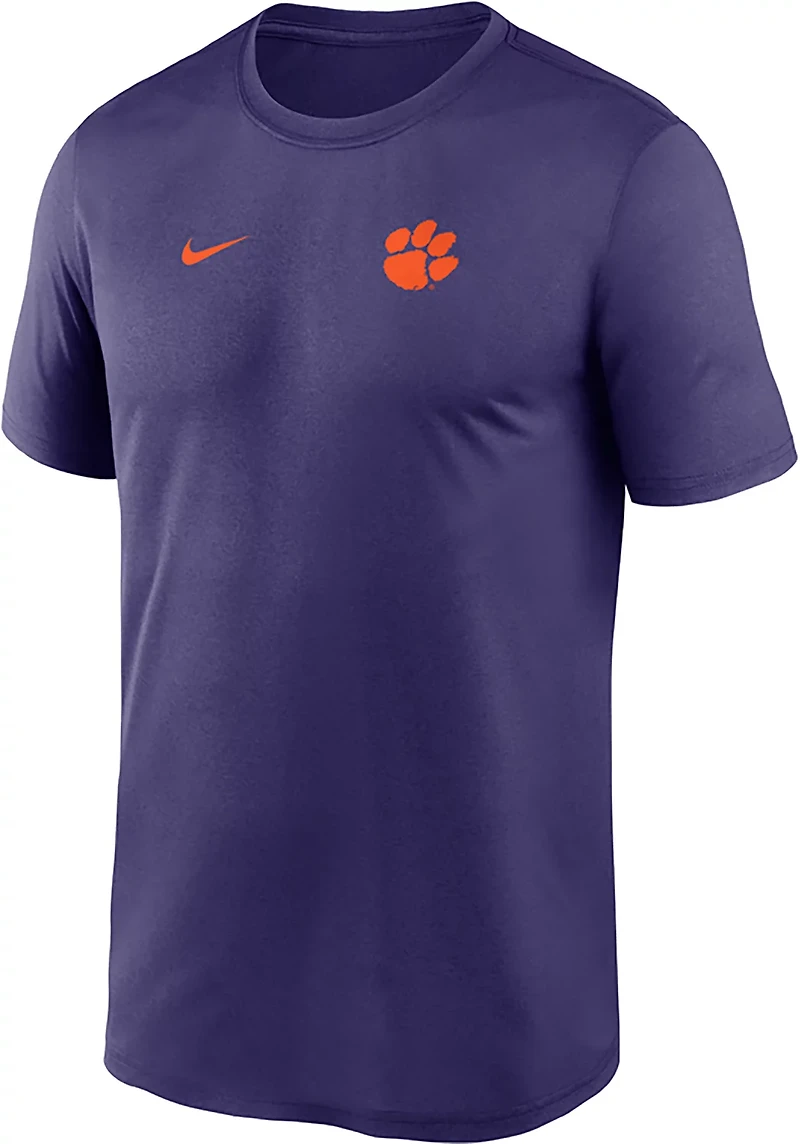 Nike Men's Clemson University Small Logo Dri-FIT Legend T-shirt