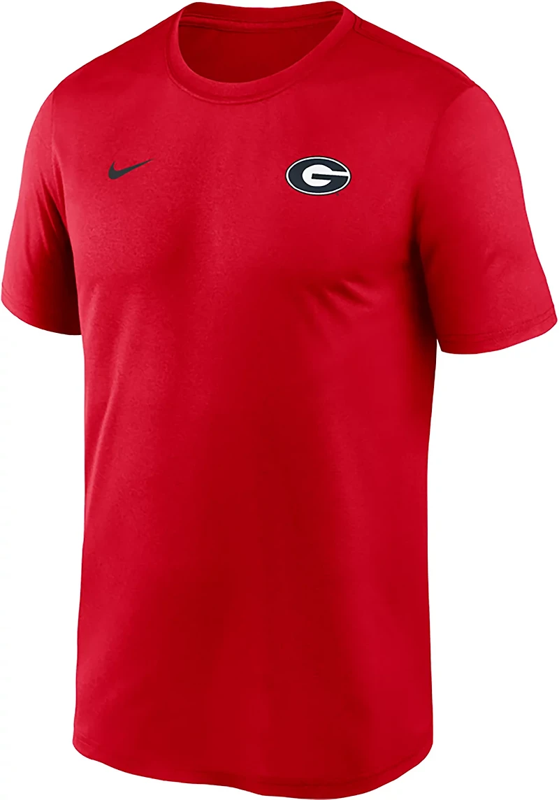 Nike Men's University of Georgia Small Logo Dri-FIT Legend T-shirt