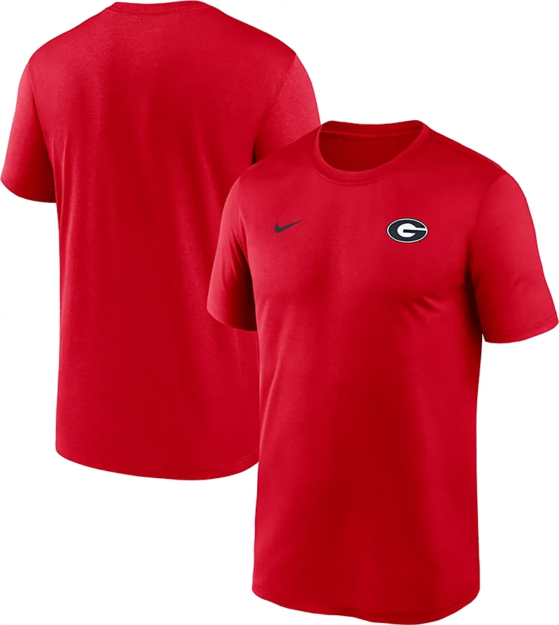 Nike Men's University of Georgia Small Logo Dri-FIT Legend T-shirt