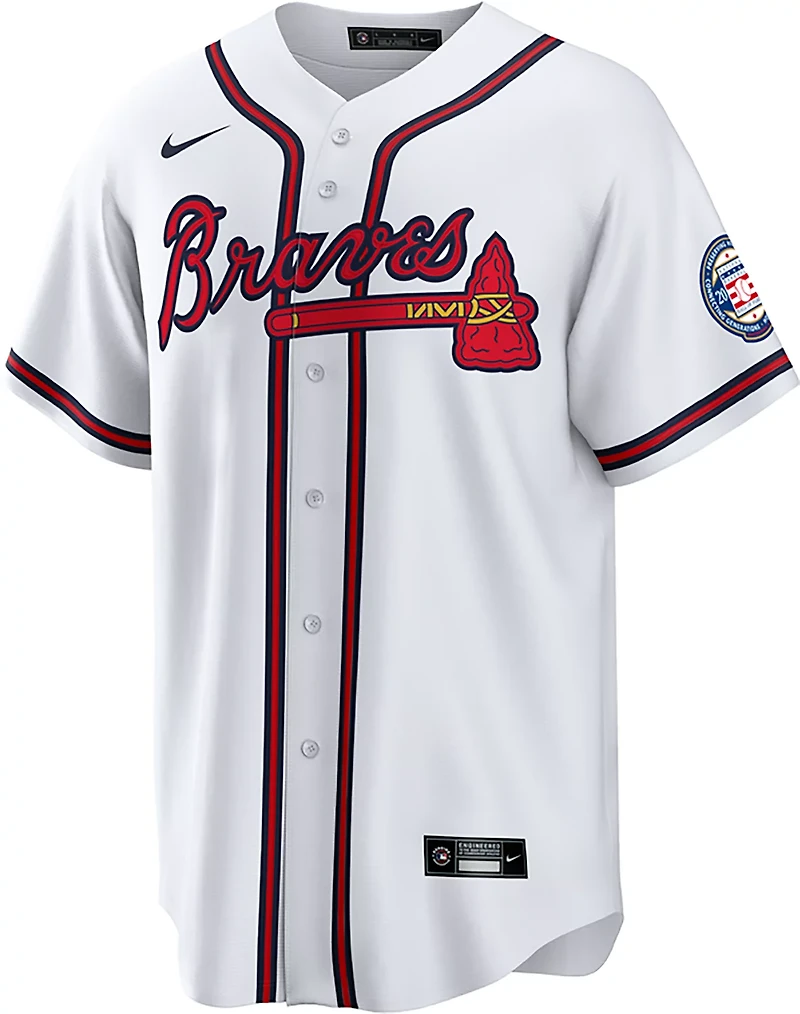 Nike Men's Atlanta Braves Hall of Fame Andruw Jones #25 Replica Home Jersey