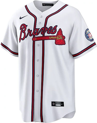 Nike Men's Atlanta Braves Hall of Fame Andruw Jones #25 Replica Home Jersey