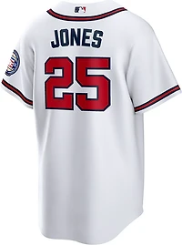 Nike Men's Atlanta Braves Hall of Fame Andruw Jones #25 Replica Home Jersey