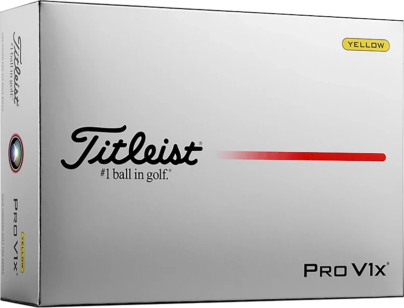 Titleist 2025 ProV1x Golf Balls 12-Pack