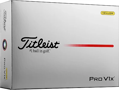 Titleist 2025 ProV1x Golf Balls 12-Pack