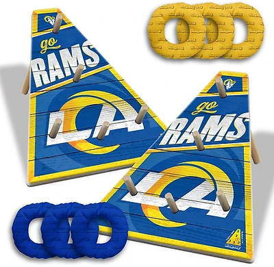 YouTheFan Los Angeles Rams RingBag Cornhole Game