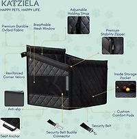 Katziela Single Dog Car Seat Regular Cover