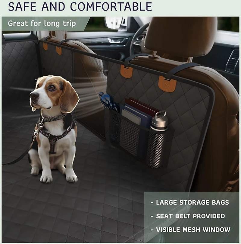 Katziela Extended Back Car Seat Cover