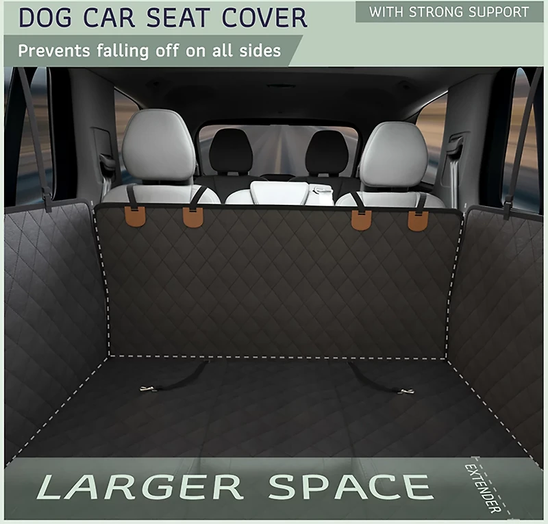 Katziela Extended Back Car Seat Cover