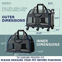 Katziela Luxury Rider Pet Carrier