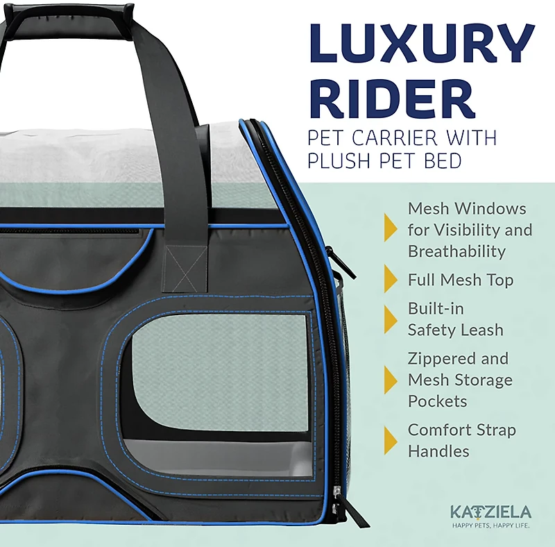 Katziela Luxury Rider Pet Carrier