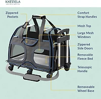 Katziela Luxury Rider Pet Carrier