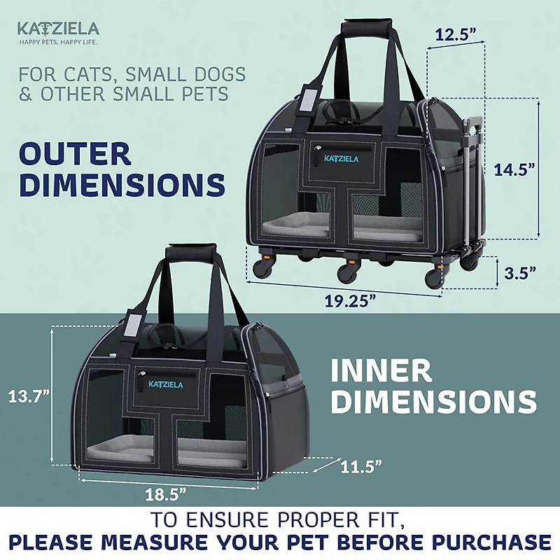 Katziela Luxury Lorry Pet Carrier