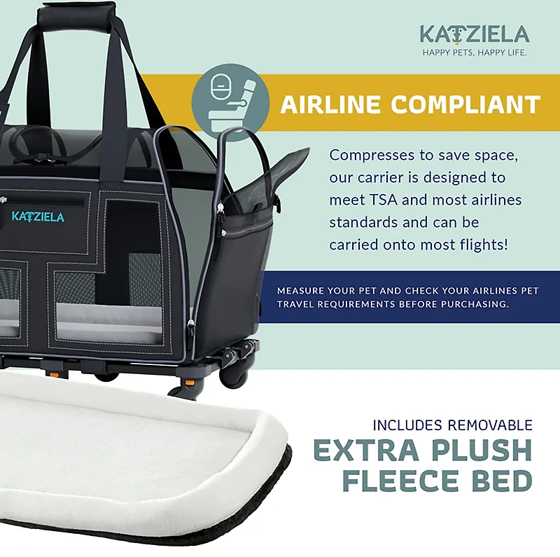 Katziela Luxury Lorry Pet Carrier