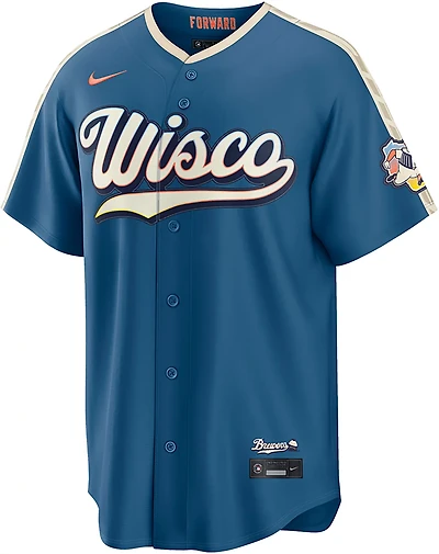 Nike Men's Milwaukee Brewers 2026 Stadium City Connect Jersey